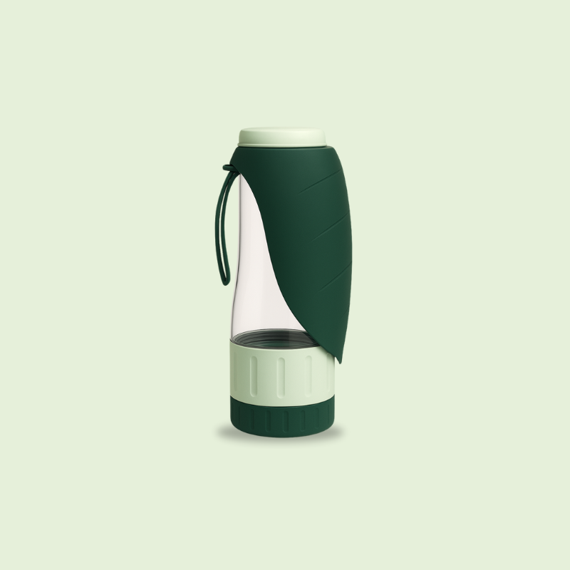 2-in-1 bottle (water + snack)