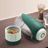 2-in-1 bottle (water + snack)