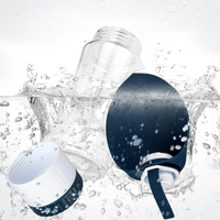 2-in-1 bottle (water + snack)