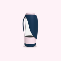 2-in-1 bottle (water + snack)